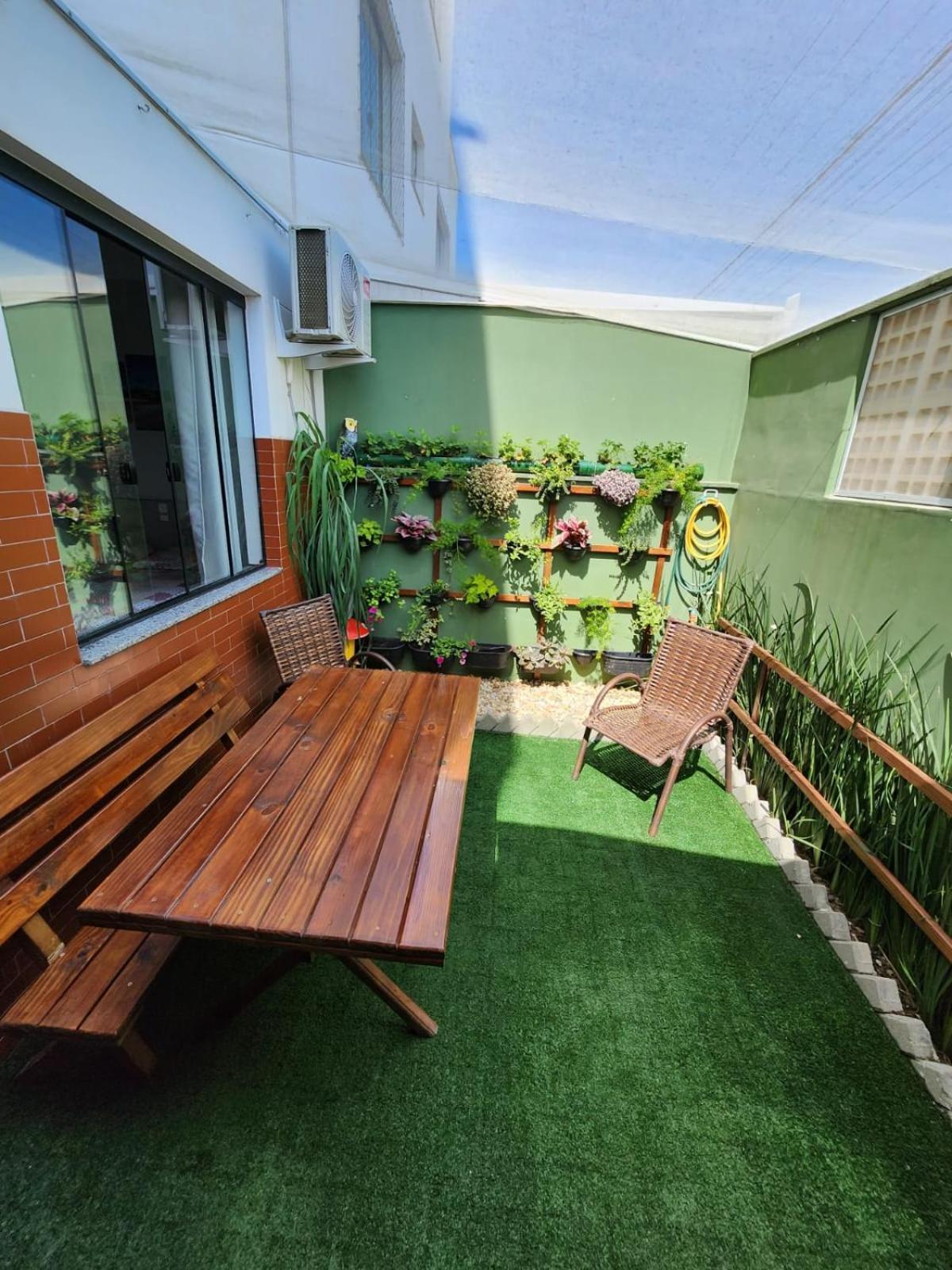 Appartement Apartamento térreo com jardim gourmet à Piçarras Extérieur photo